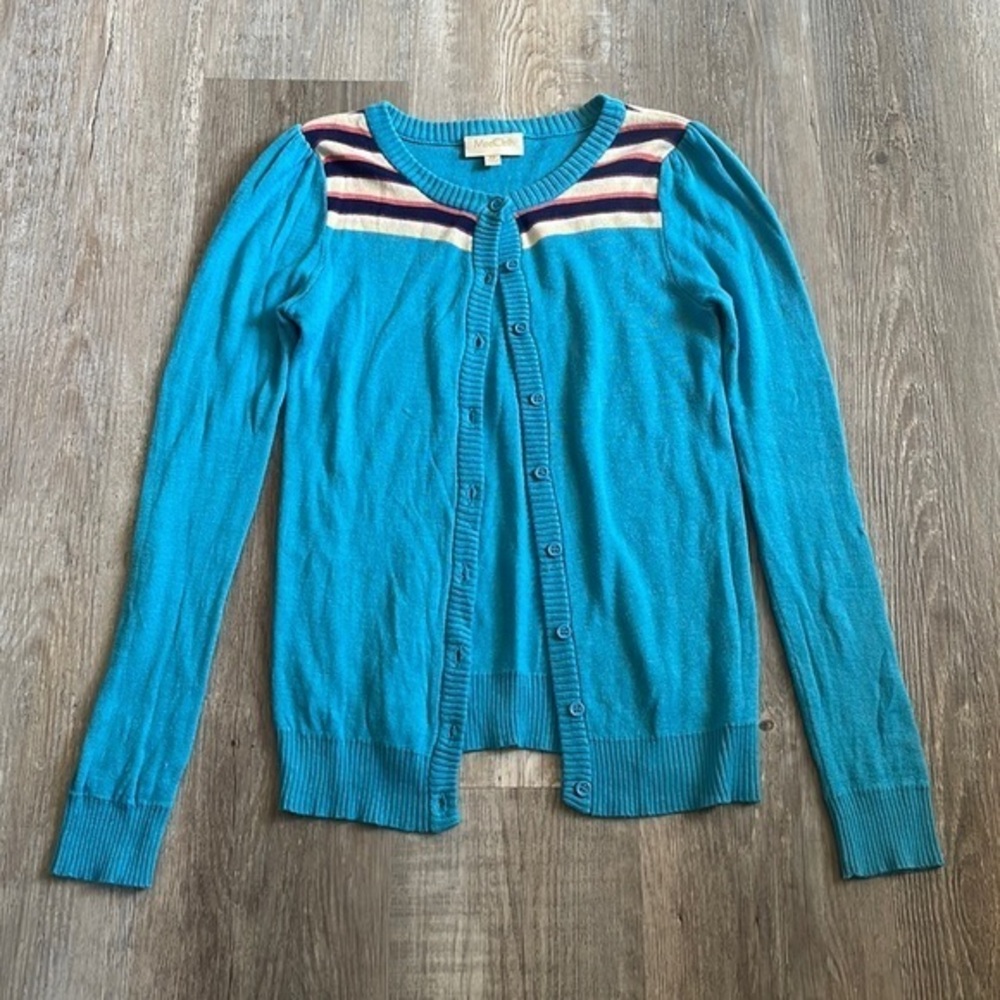 ModCloth robins egg blue cardigan - XS
